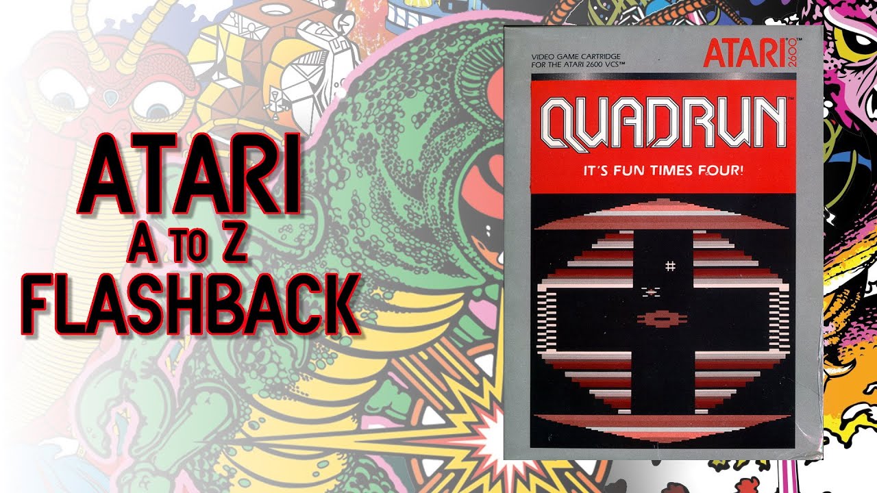 Quadrun for Atari 2600 promises fun times four | Atari A to Z Flashback