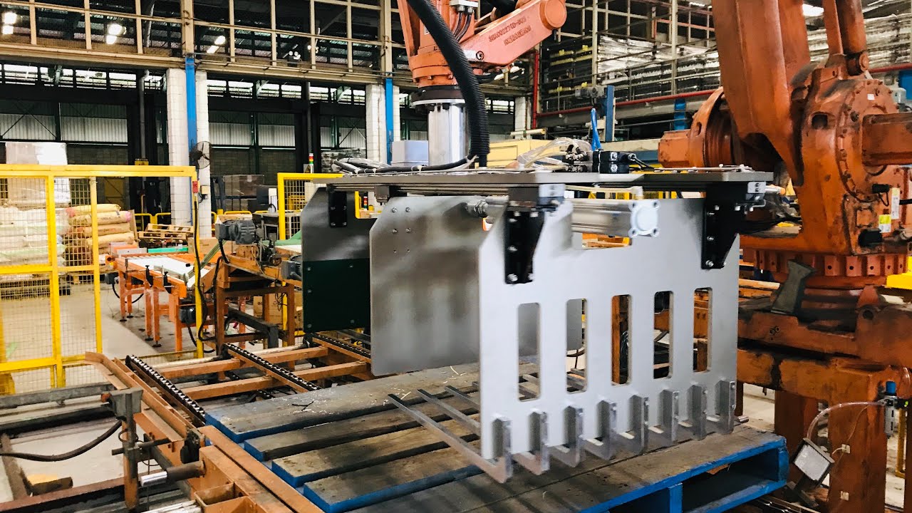 Robot servo gripper conversion to Pneumatic Gripper system by PSS & Abb