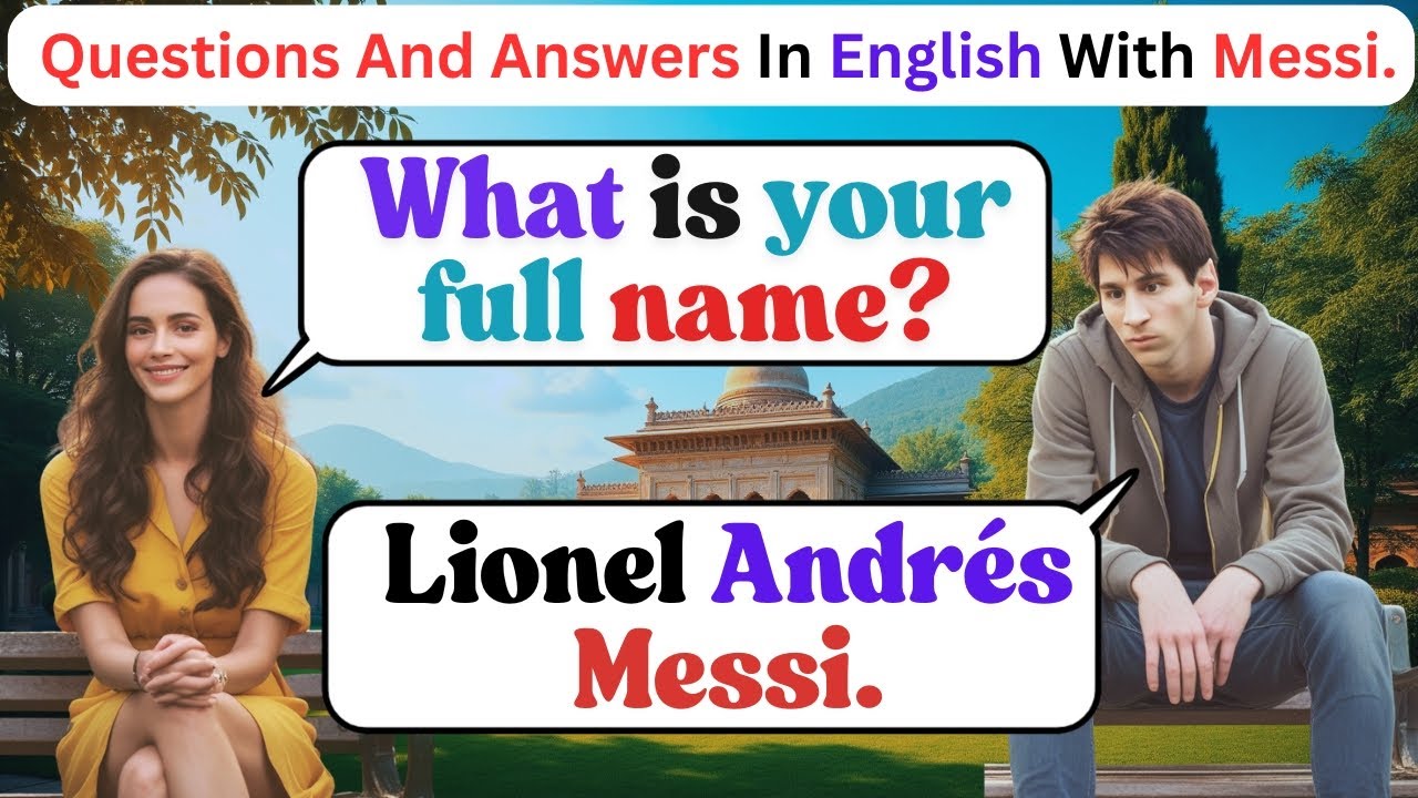 Master ENGLISH Speaking with 200+ Q&A and Messi's Success Story