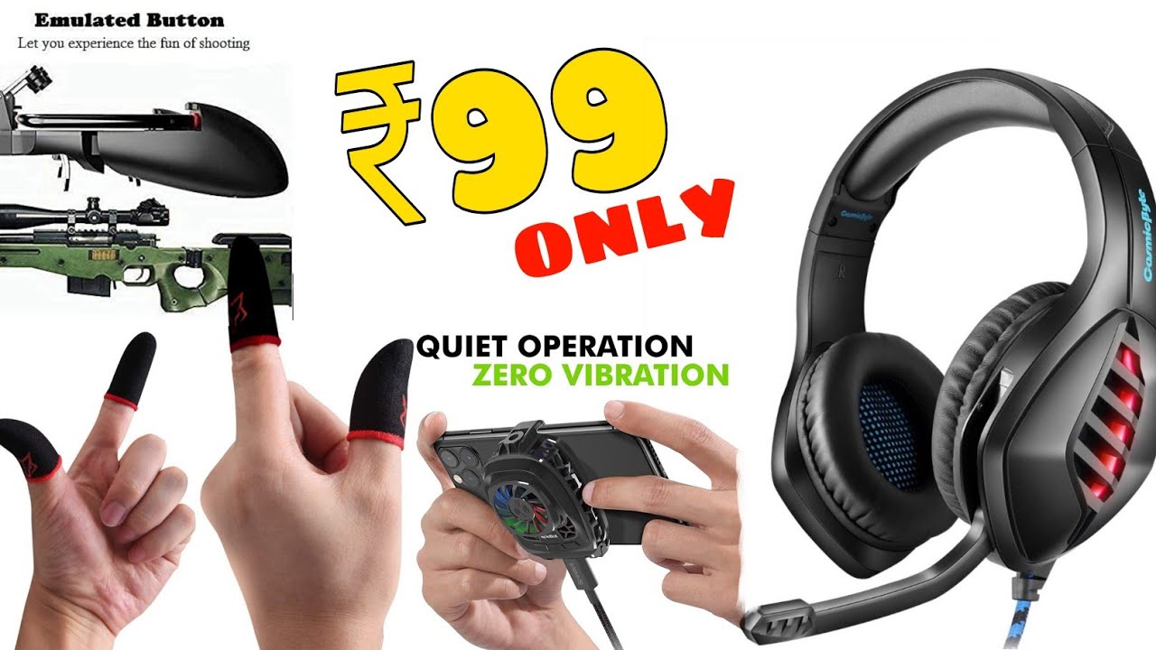 TOP GAMING GADGETS FOR FREE FIRE AND BGMI AT LOW PRICE.