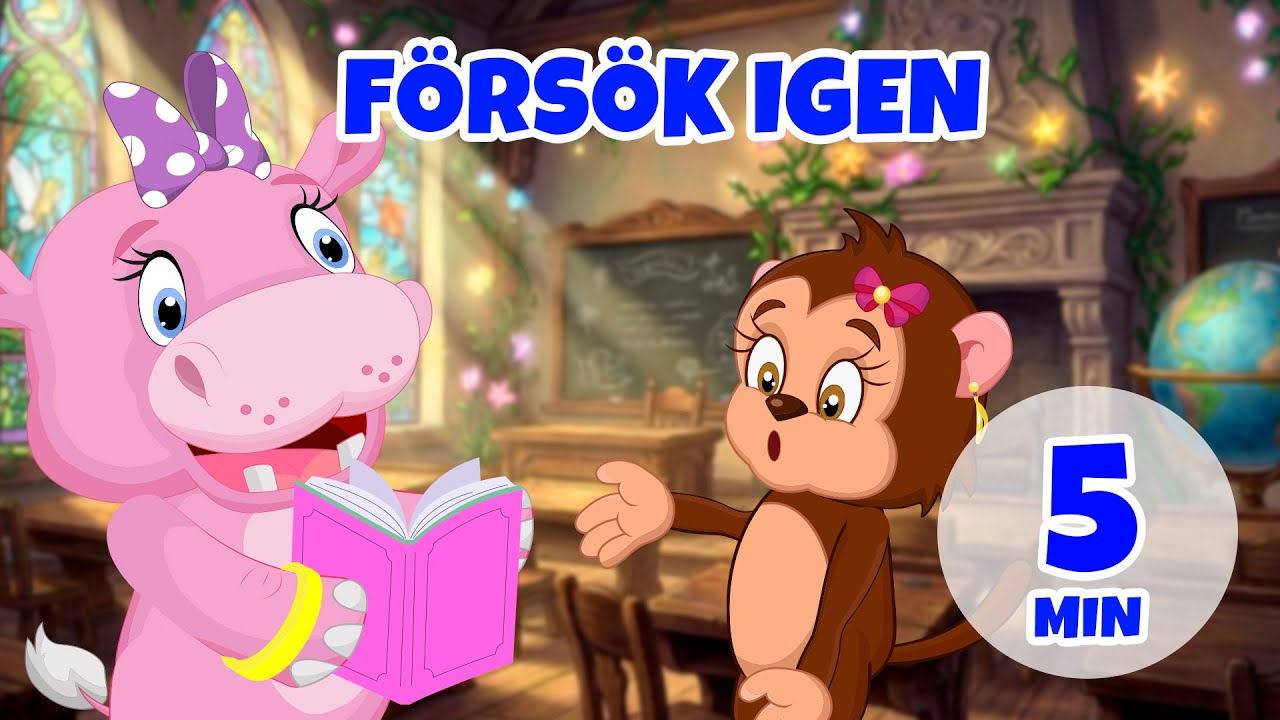 Försök igen - 5 min Giramille | Barnvisor och sånger för barn