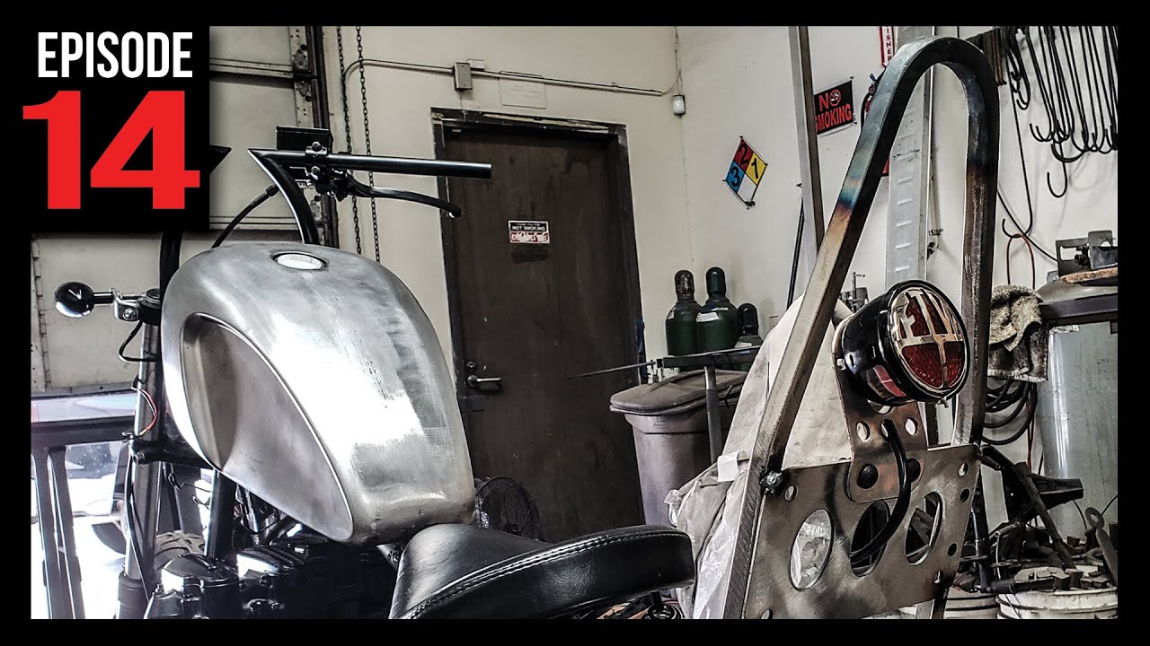 Bobber Sissy Bar Build and More - Episode 14
