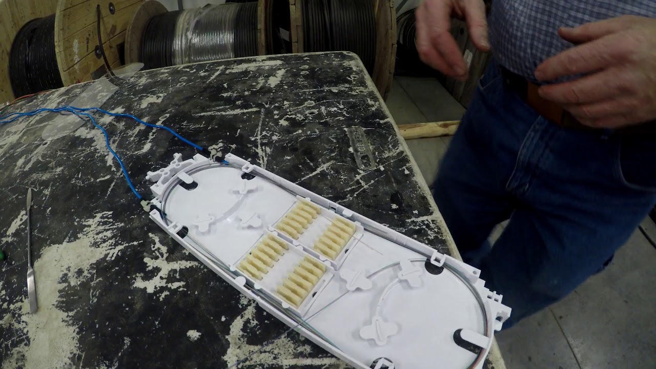 ERS Step 7 Placing Fiber Into Trays