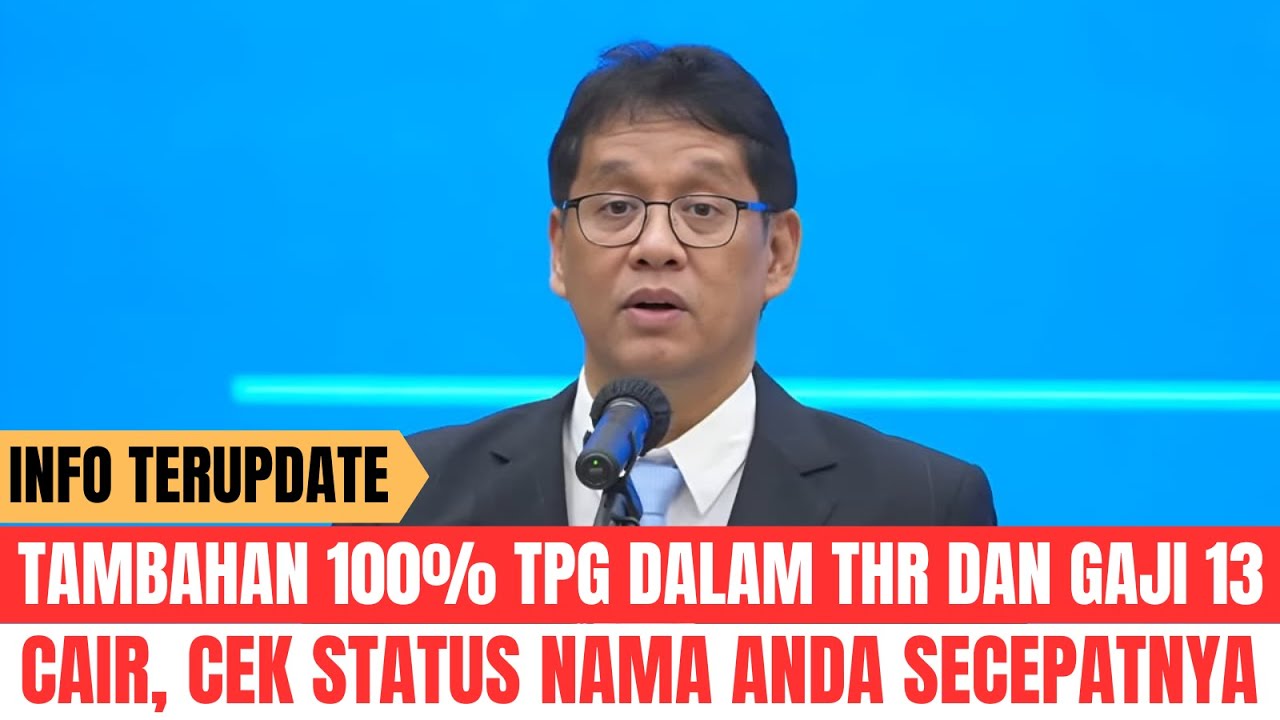 KABAR RESMI: TUNJANGAN GURU 100% CAIR BERSAMAAN DENGAN THR DAN GAJI 13 | AL KHOLIF