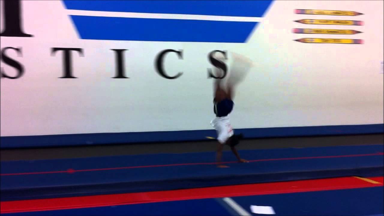 Roundoff Back Handspring Layout