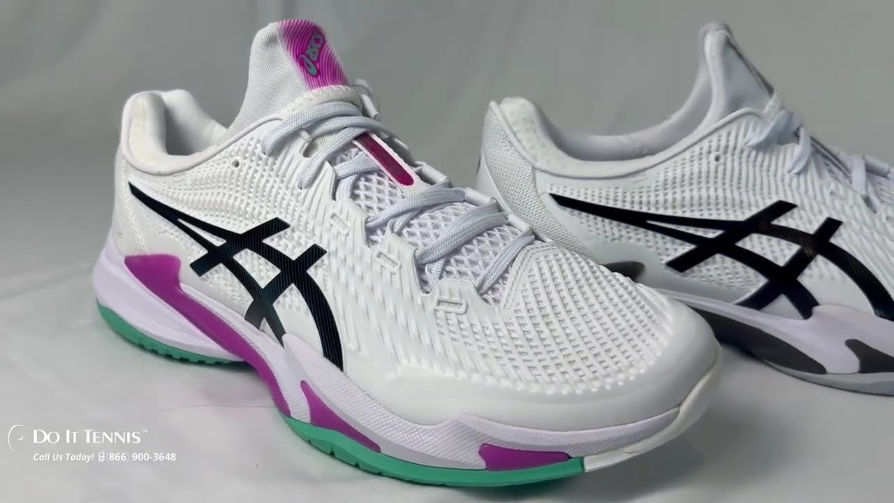 Asics Men's Court FF 3 Tennis Shoes #asics #tennisshoes #tennis #tennisgear #asicstennis #courtshoes
