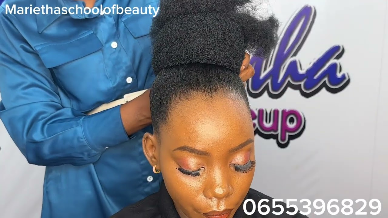 Jinsi ya kubana nywele NATURE hair style