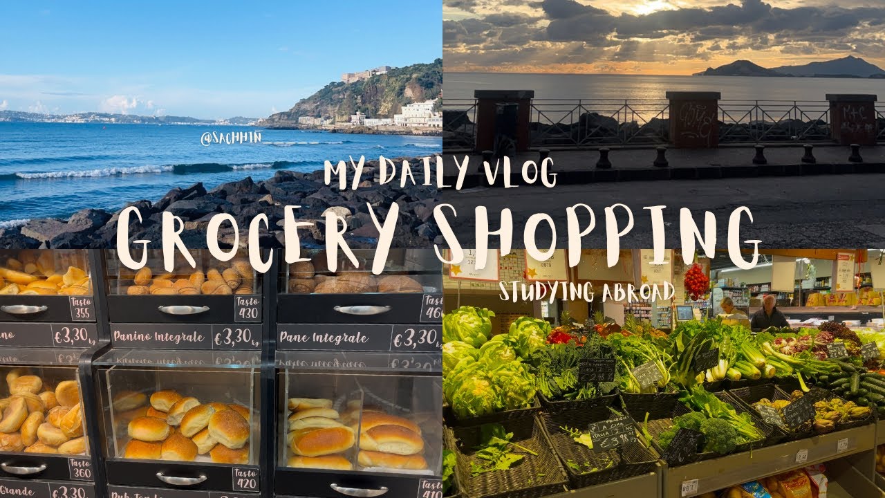 Grocery Shopping in Naples, Italy 🇮🇹 | Supermarket Finds & Italian Food Adventure 🌊