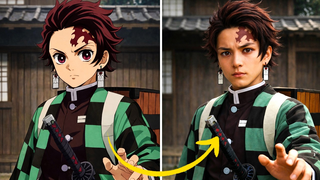 Demon Slayer in Real life | 鬼滅の刃 AI Live Action