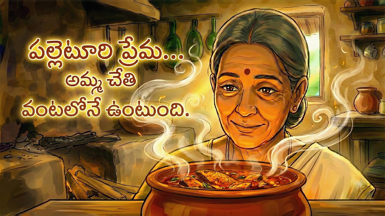 Traditional Indian Village Cooking Fish Curry | Amma’s Love | Ghibli Relaxing Countryside ASMR