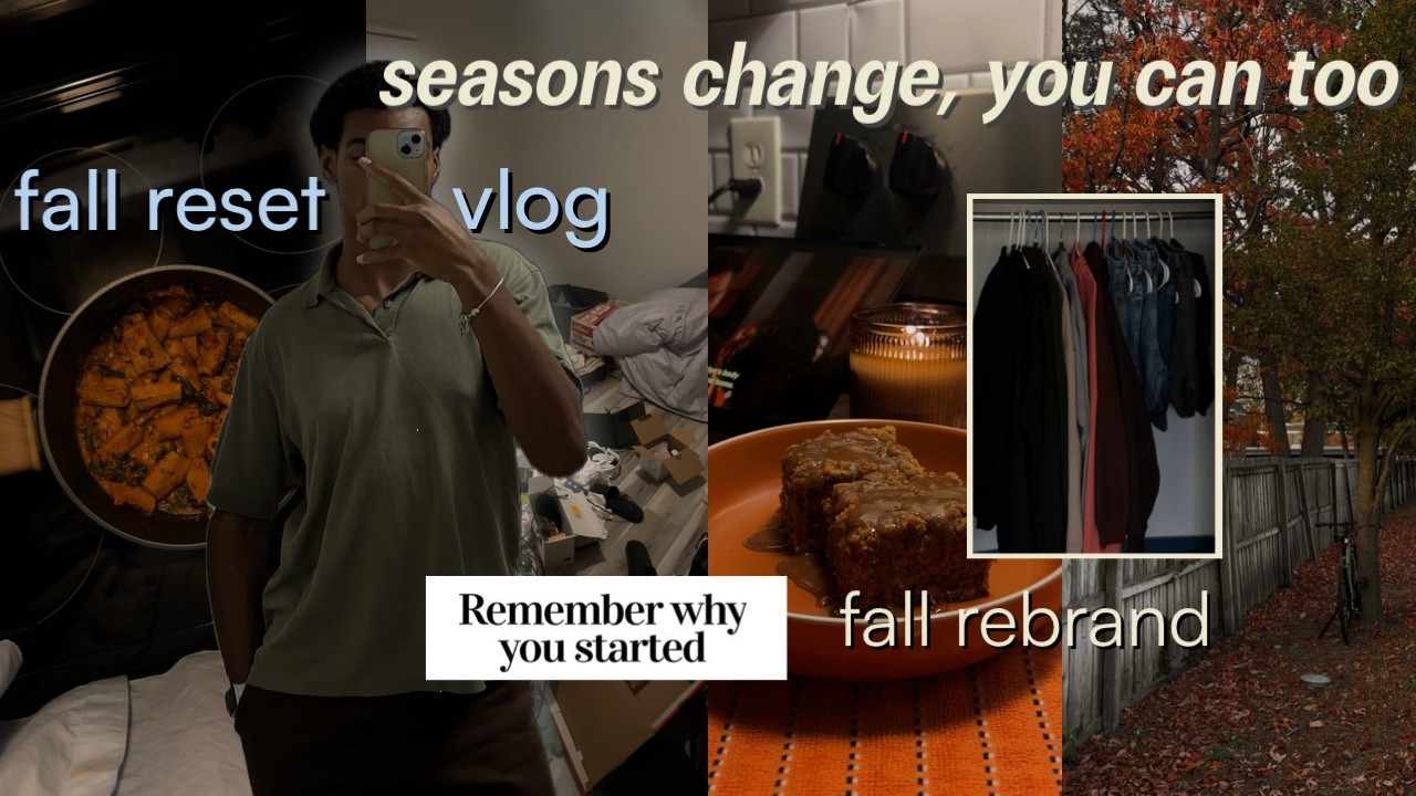getting my year back on track | new routines + closet clean-out + fall decor + xc meets & more!