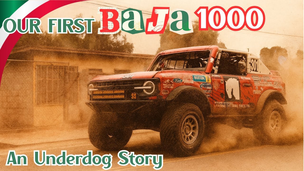 Гонка Baja 1000 на Ford Bronco: история успеха аутсайдера, в которую вы не поверите!