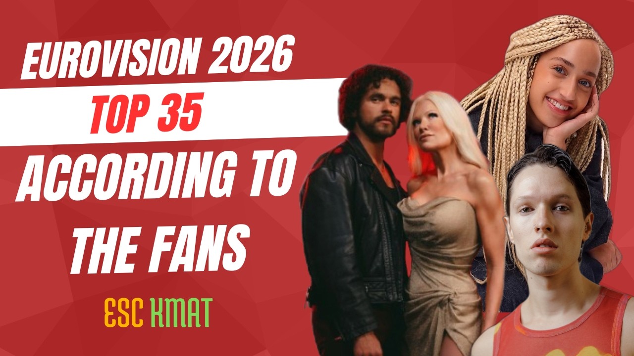 Eurovision 2026: Top 35 According to 38,000 Fans