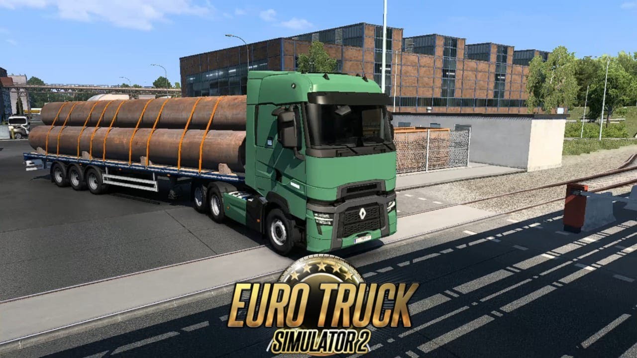 Renault T Higher Sleeper 520 hp | Linz to Munich #eurotrucksimulator2