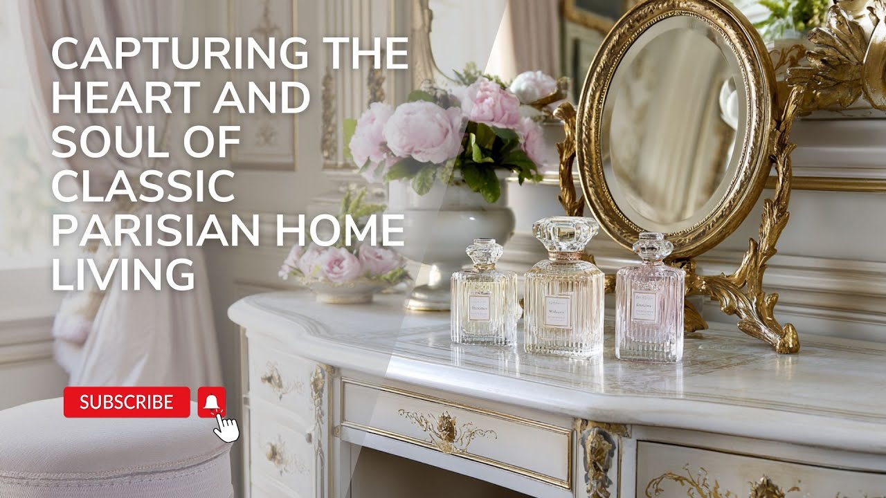Romantic Small Apartment Tours: Capturing the Heart and Soul of Classic Parisian Home Living
