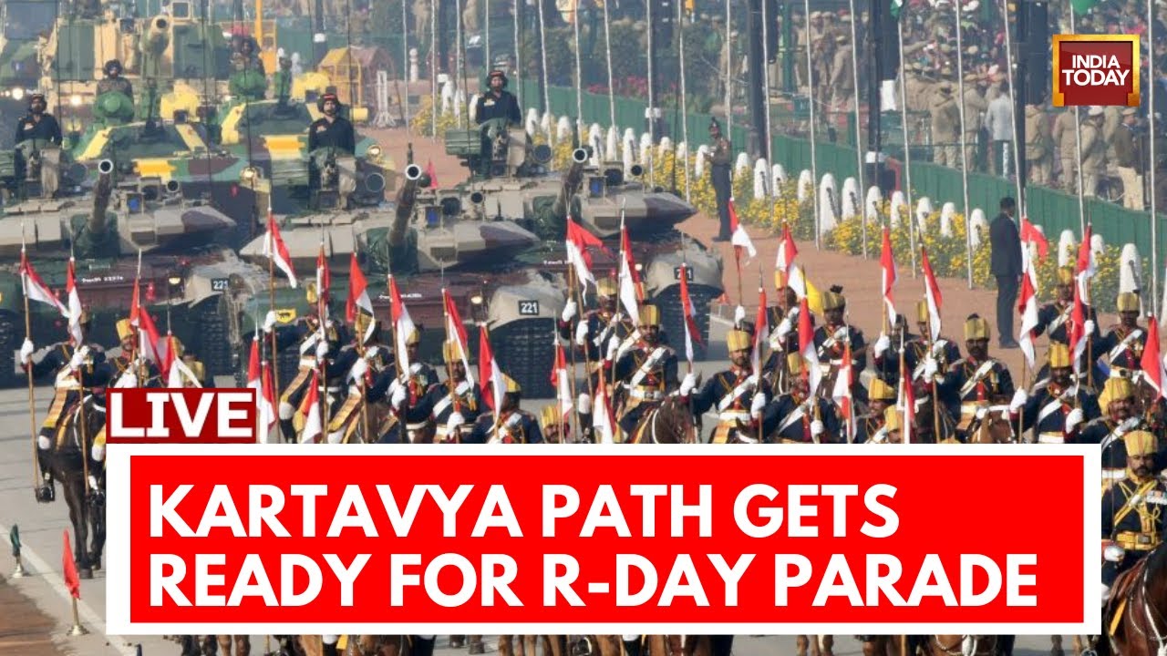 Republic Day 2024 LIVE: Rehearsals Underway At Kartavya Path | Republic Day Parade | India Today