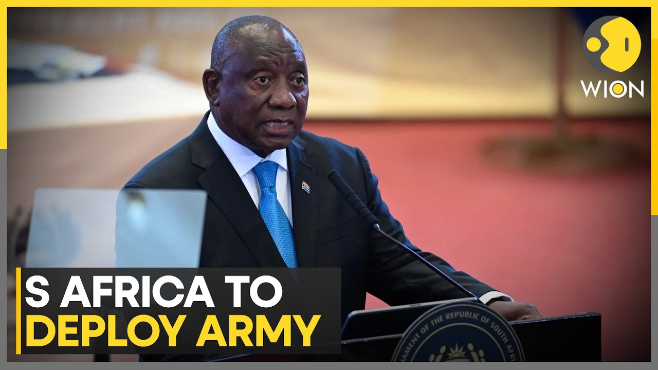 South African President Vows Reforms Ahead of Municipal Polls | WION News