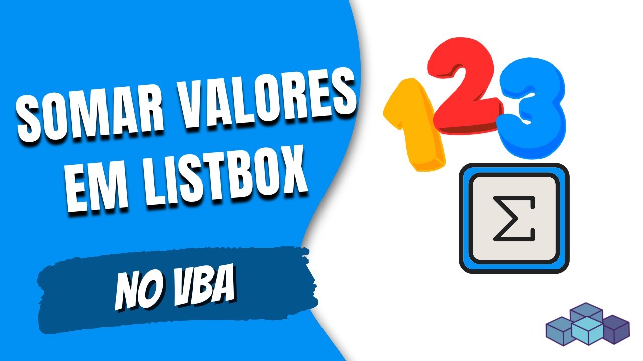Somar Valores em ListBox | VBA