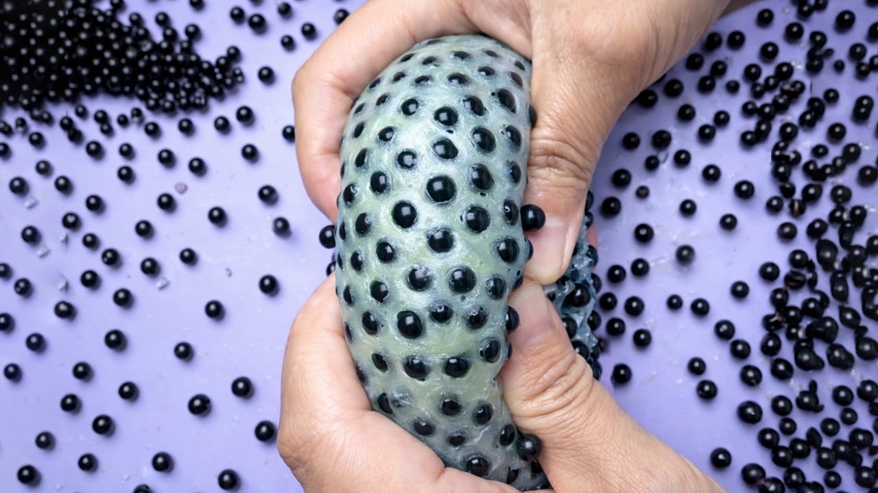 satisfying slime videos asmr crunchy