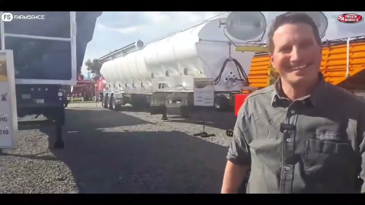 So moet 'n tanker lyk! SA Truck Bodies is op Nampo Oesdag   Harvest Day 2022