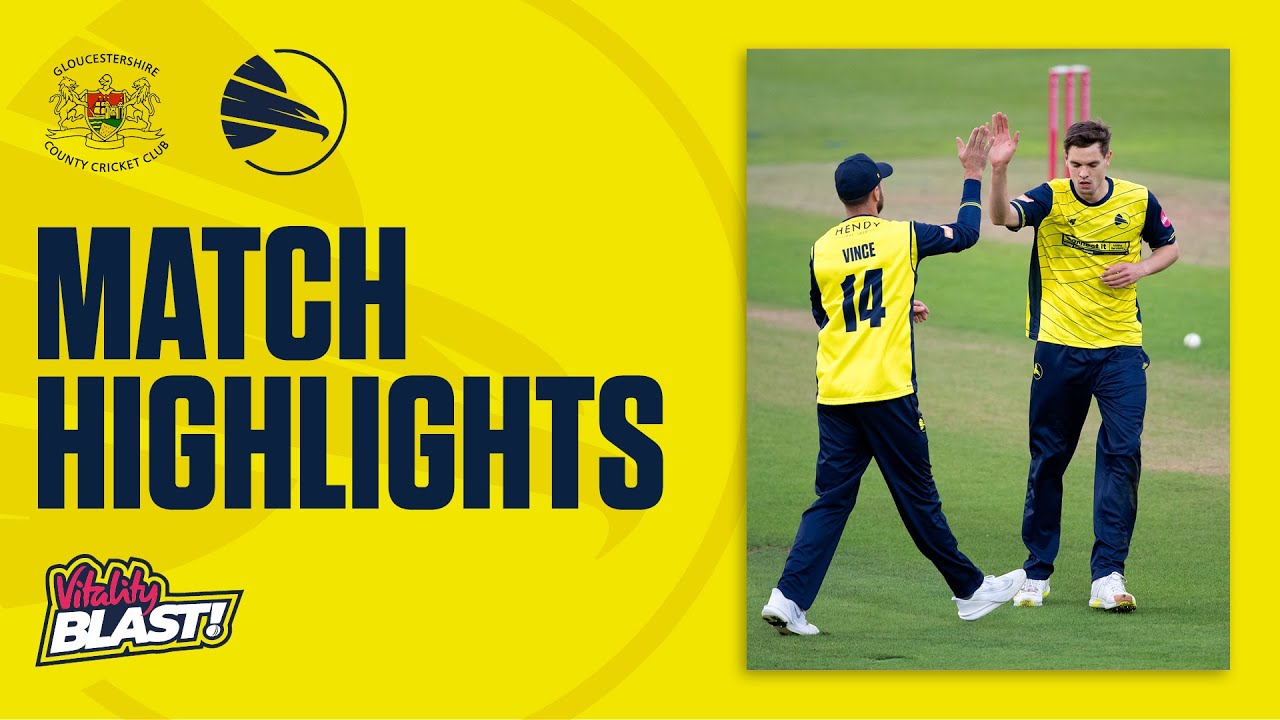Low-Scoring Final Ball SUSPENSE 😲 | Gloucestershire v Hawks Men - Vitality Blast Highlights