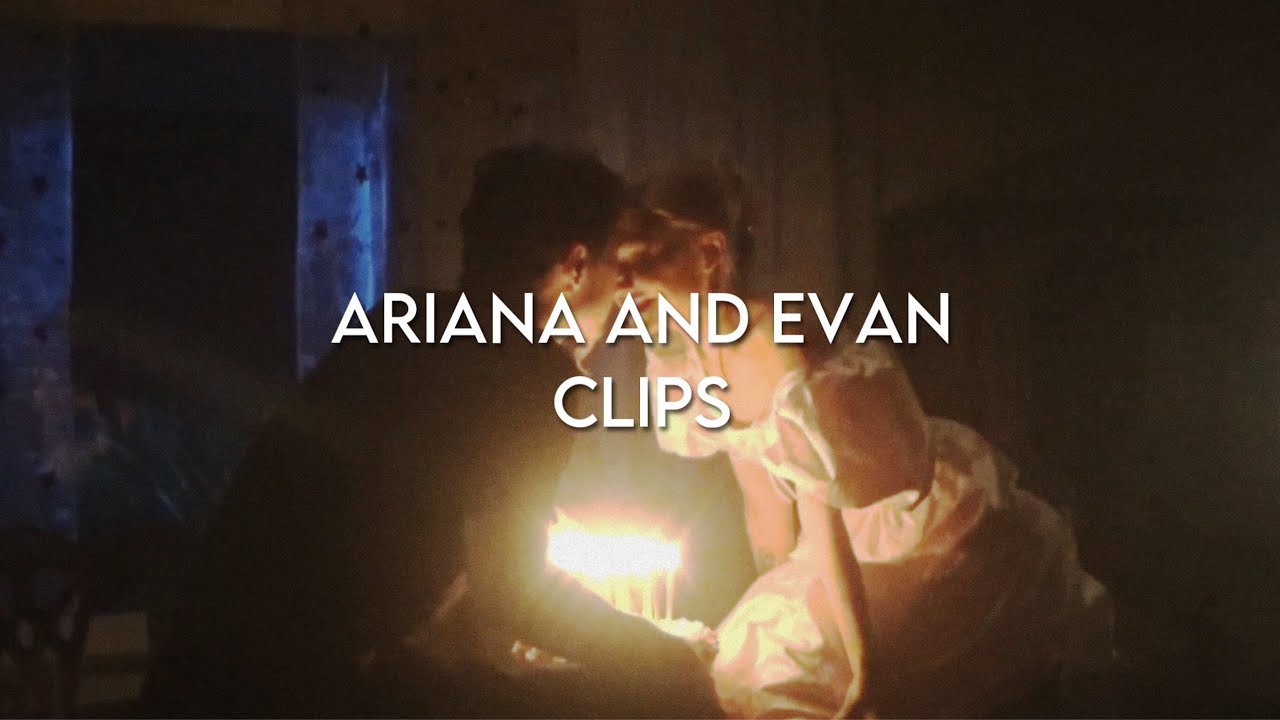 ariana grande & evan peters edit clips / @mot1ved