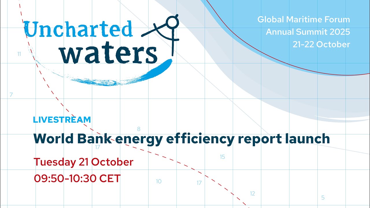 World Bank launch of Keys to Energy-Efficient Shipping