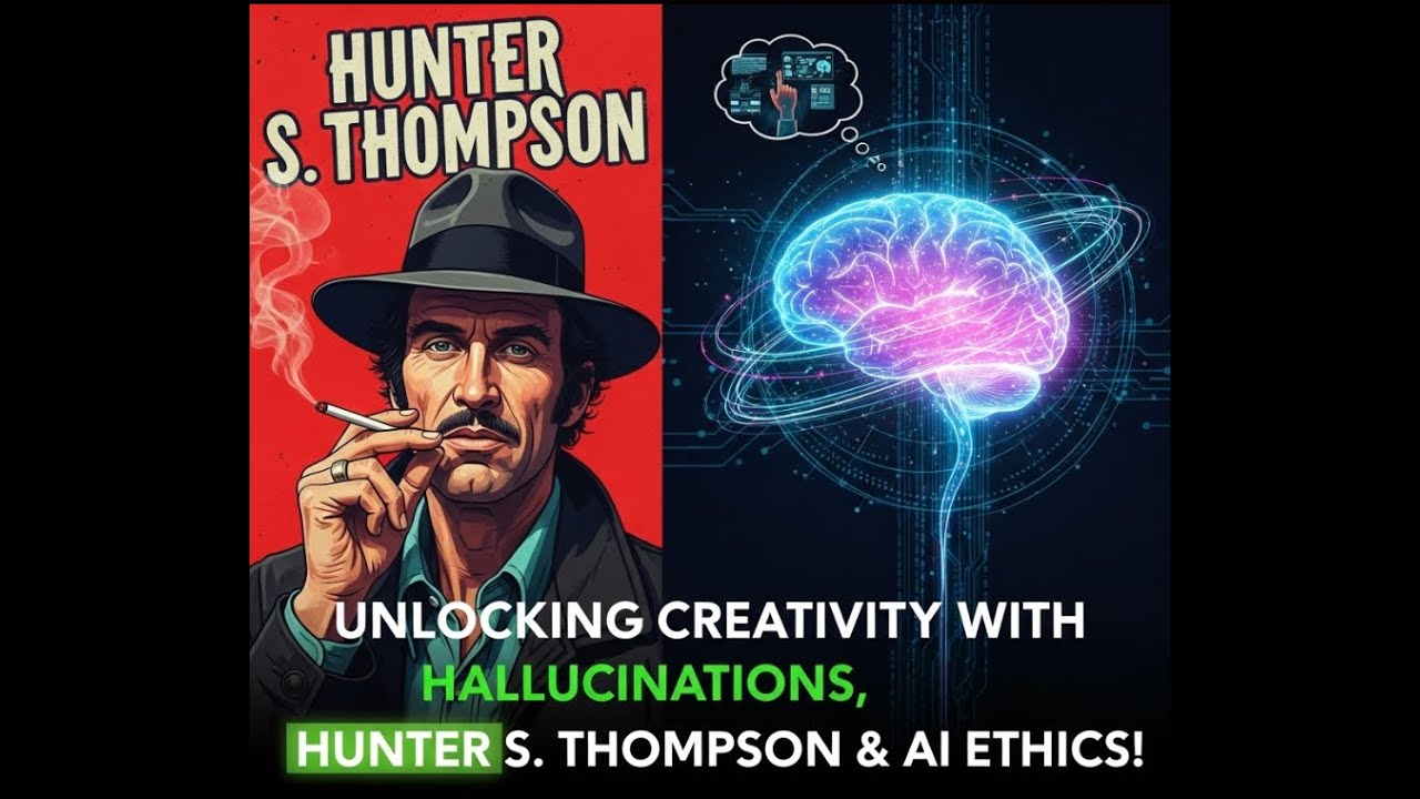 AI TV Starship Ep. 4: Unleashing Creativity—AI Hallucinations, Hunter S. Thompson & Ethics in AI