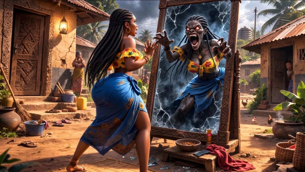 SHE WENT TO AN OLD WOMAN TO MAKE HER BEAUTIFUL… SHE WOKE UP TO THIS. #tales #africantales #fiction