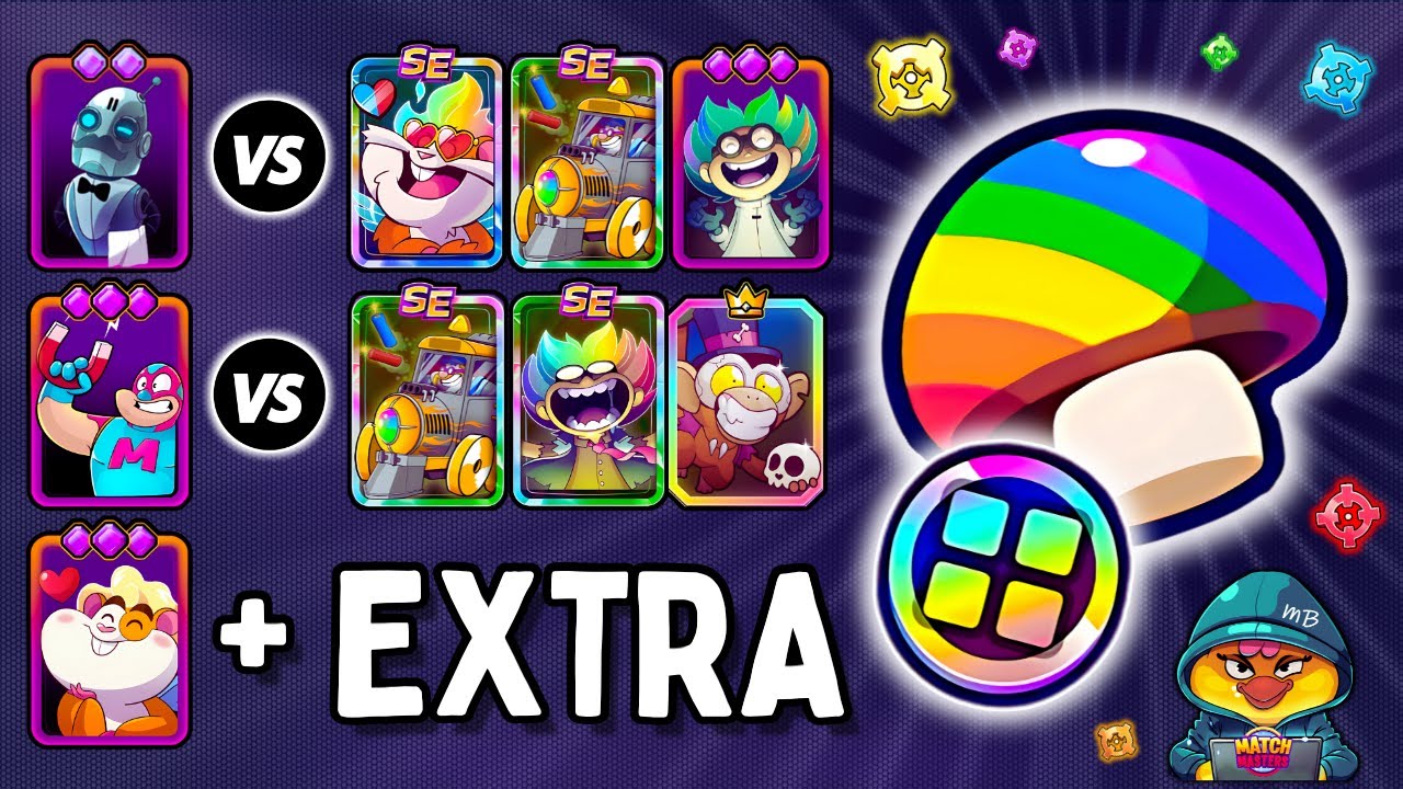 DIAMOND BOOSTERS PUNISH PREMIUMS on MIGHTY MUSHROOMS🔥 MATCH MASTERS