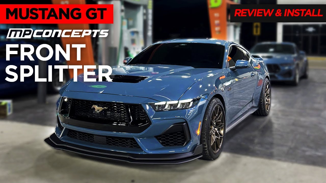 Установка переднего сплиттера на мой S650 MUSTANG GT