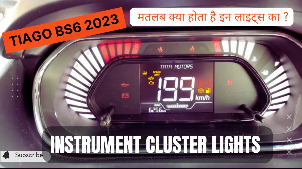 New Tata Tiago Bs 6 Instrument cluster hidden features | Tiago XT MID lights 