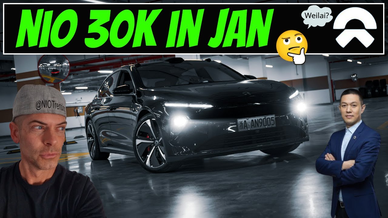 NIO Group = 30 000 поставок в январе ⁉️ #nio #niostock #research