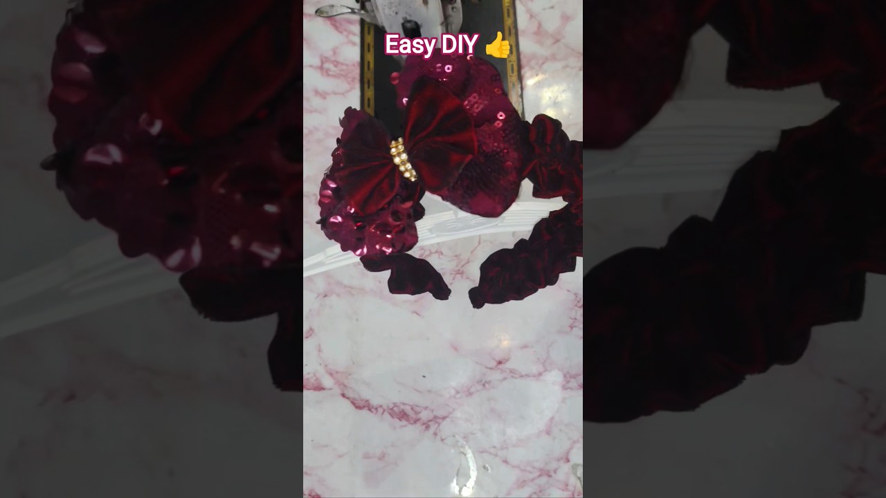 DIY-MOM hacks handmade hair band 