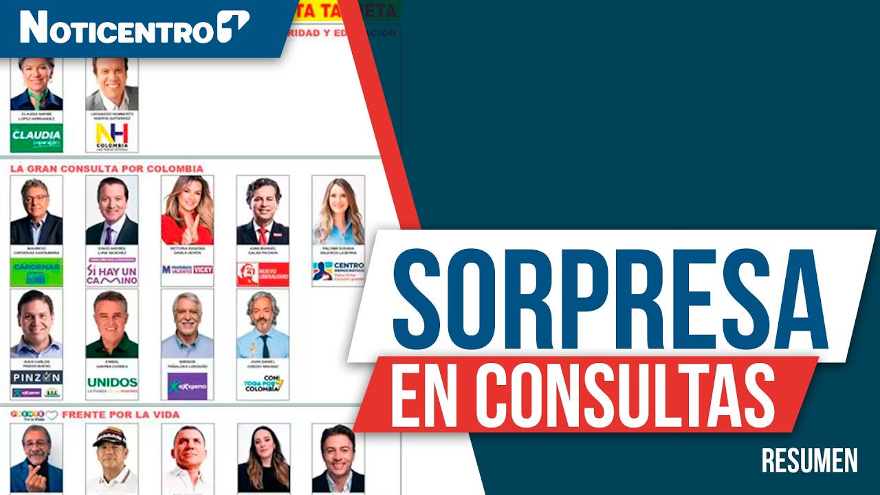 Intención de voto en consultas esto muestran los números y las sorpresas del día | Noticentro