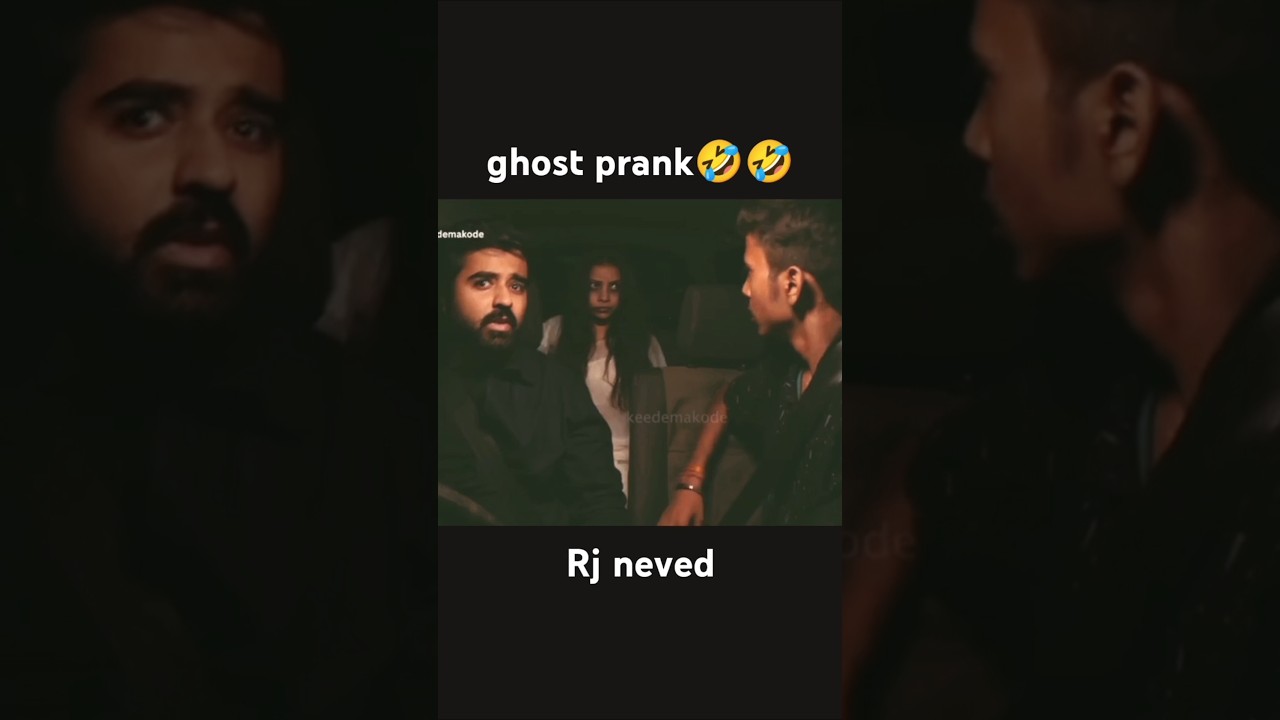 ghost prank in car 🤣🤣/prank in car /prank video #ghost #ghostprank #ghostprankincar
