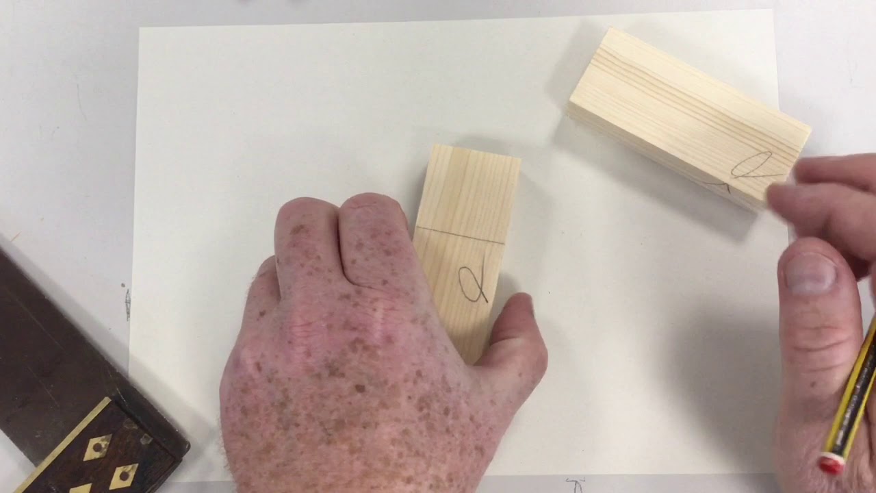 Wood Joints - Dowel (Marking Out)