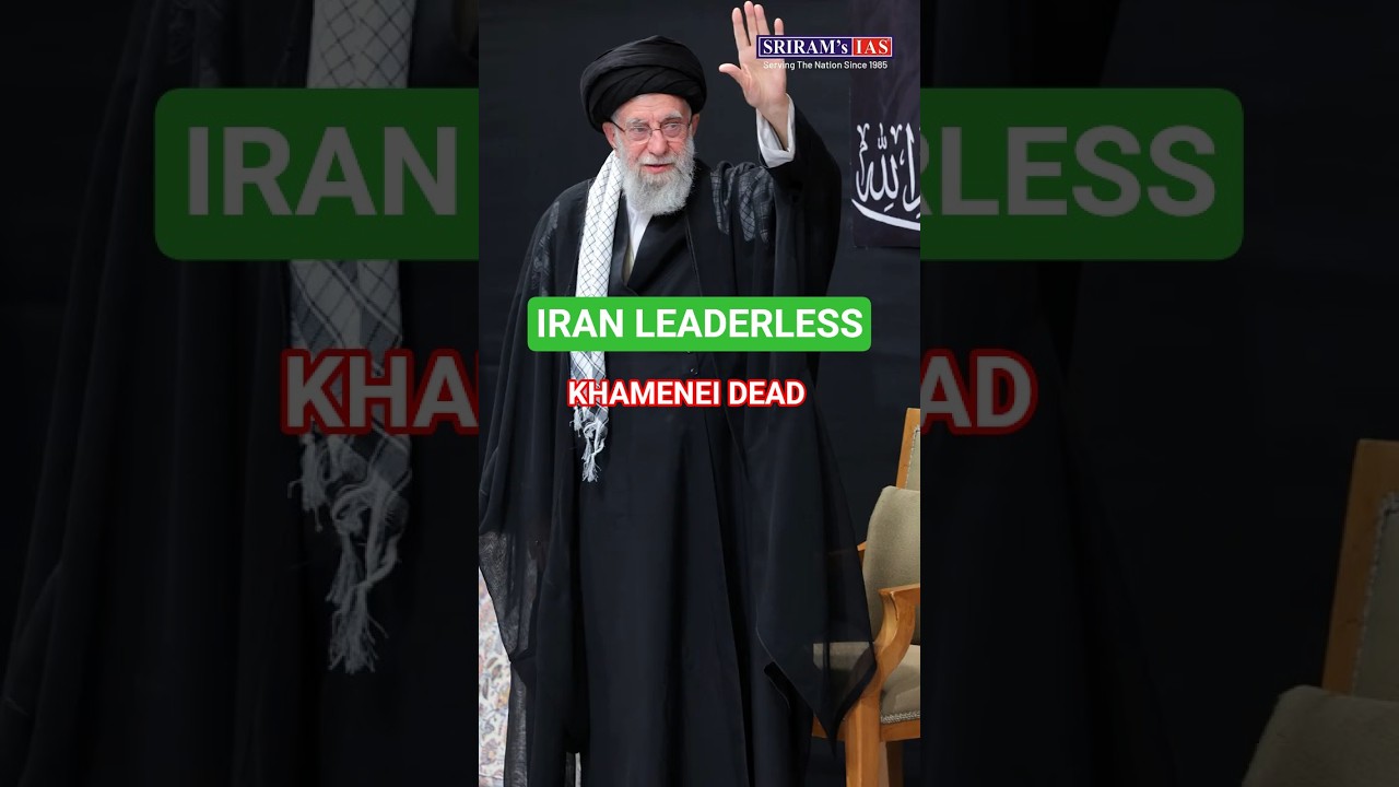 Khamenei KILLED 🤯 After US-Israel Strike | #Khamenei #iran #shortsvideo