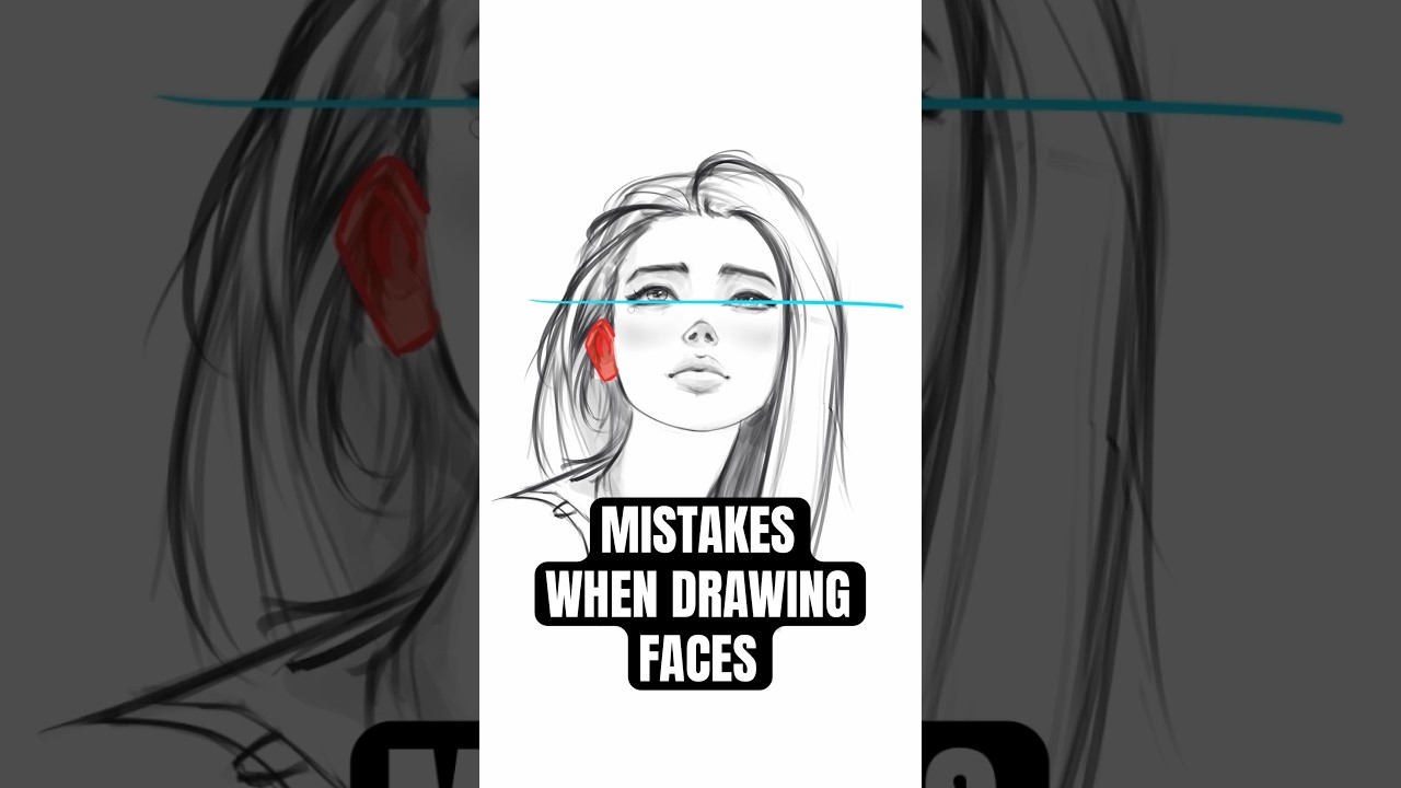YOU MUST AVOID These Common Face Drawing Mistakes