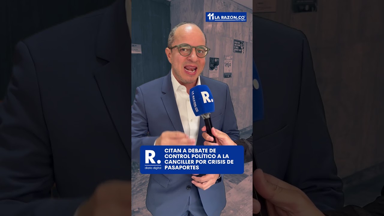 Citan a debate de control pol&iacute;tico a la Canciller por crisis de pasaportes