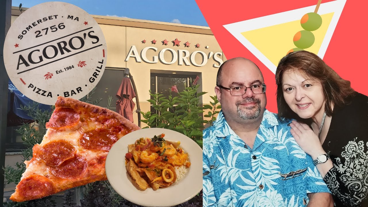 Agoro's Pizza, Bar & Grille, Somerset, MA - Our Review!  Thumbs Up!