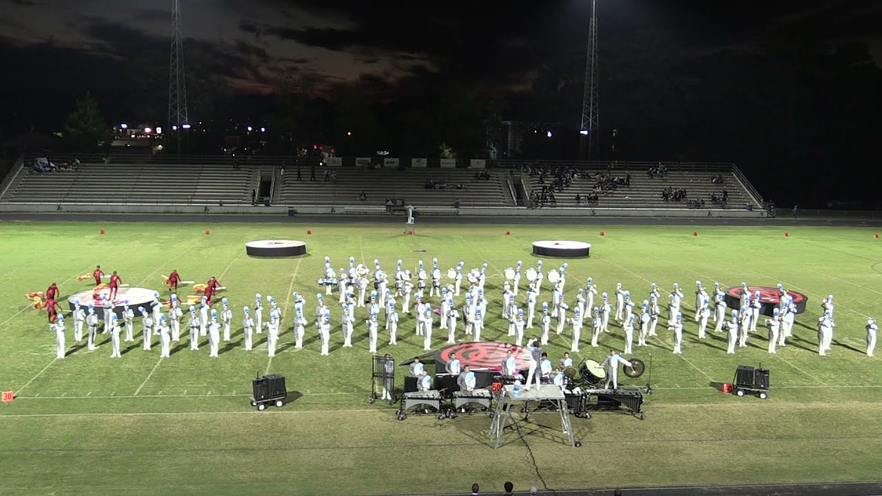 Union Pines Marching Vikings perform What Goes Around Comes Around (2021)
