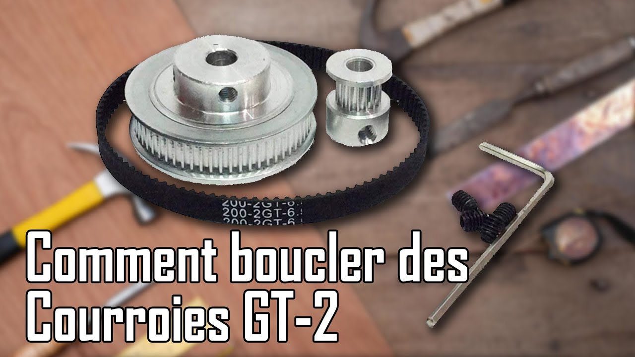 Fabrication de Courroie GT2 