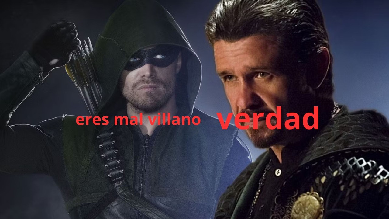 EL PROBLEMA DE RAS AL GHULL EN ARROW (VIDEO ESTILO PODCAST)-Losmuybien (Antorcha)