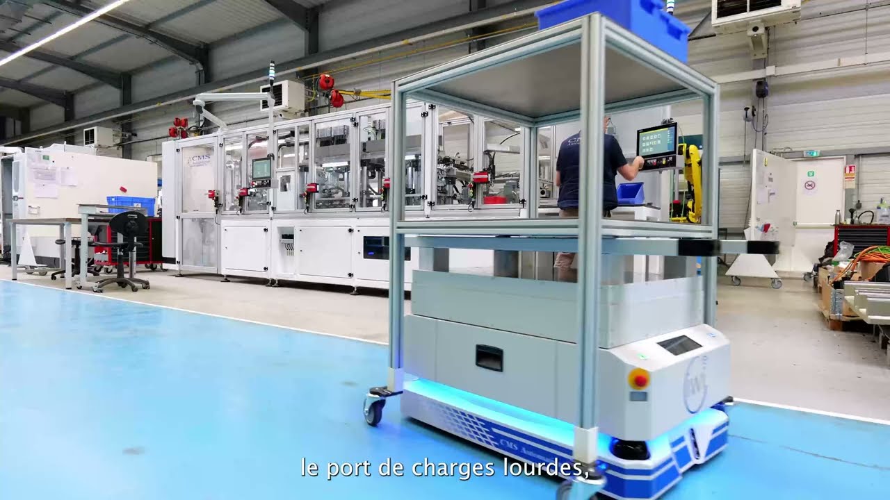 IWI® Robot Mobile Autonome (AMR) - Made in France