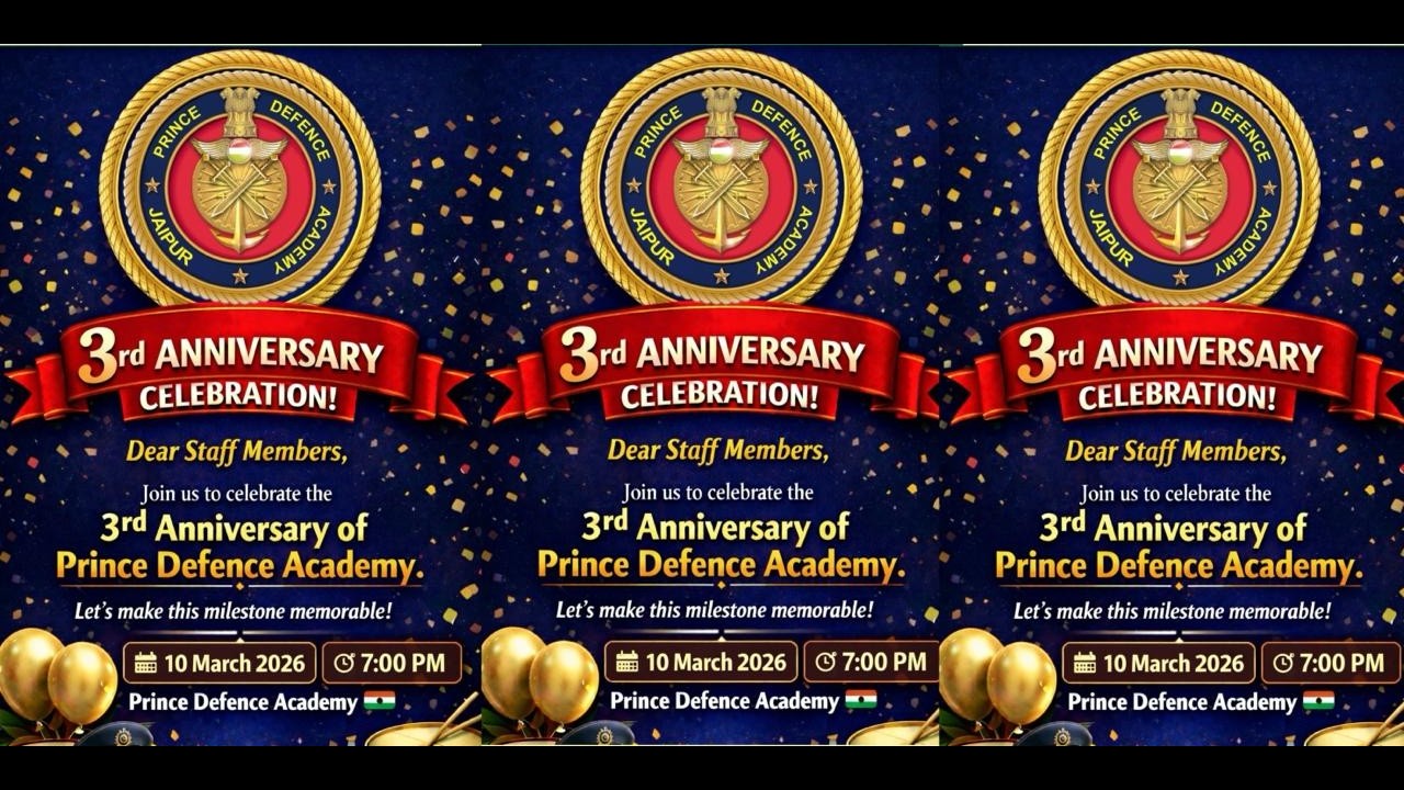3rd ANNIVERSARY CELEBRATION 10 MARCH 2026