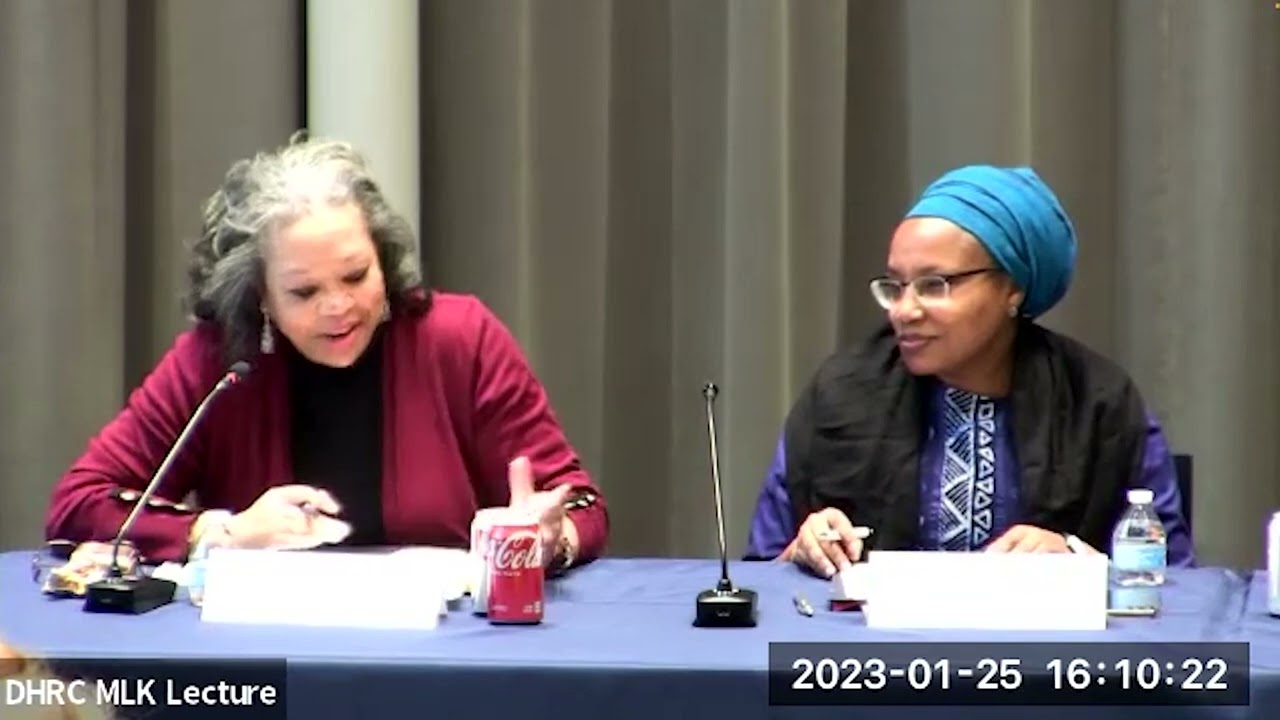 DHRC Annual Martin Luther King, Jr. Lecture. Racial Injustice