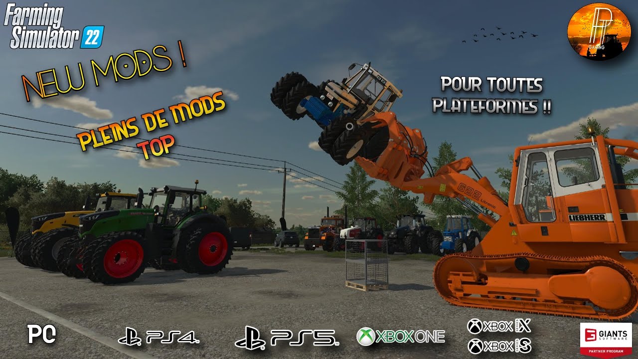 [NEW MODS FS22] TOP MODS !! INNONDATION, TRACTEURS, TRANSPORT, ARROSAGE SUR CONSOLE !!