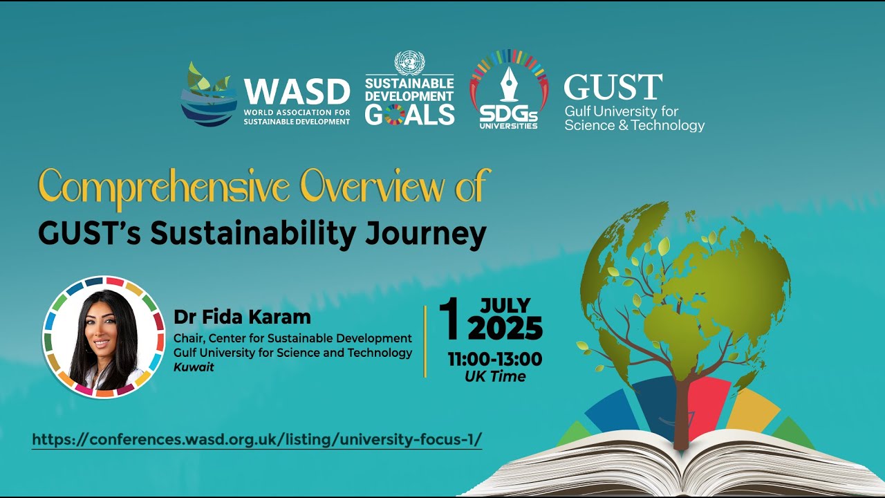 Gulf University for Science and Technology (GUST) Sustainability Journey - Dr Fida Karam
