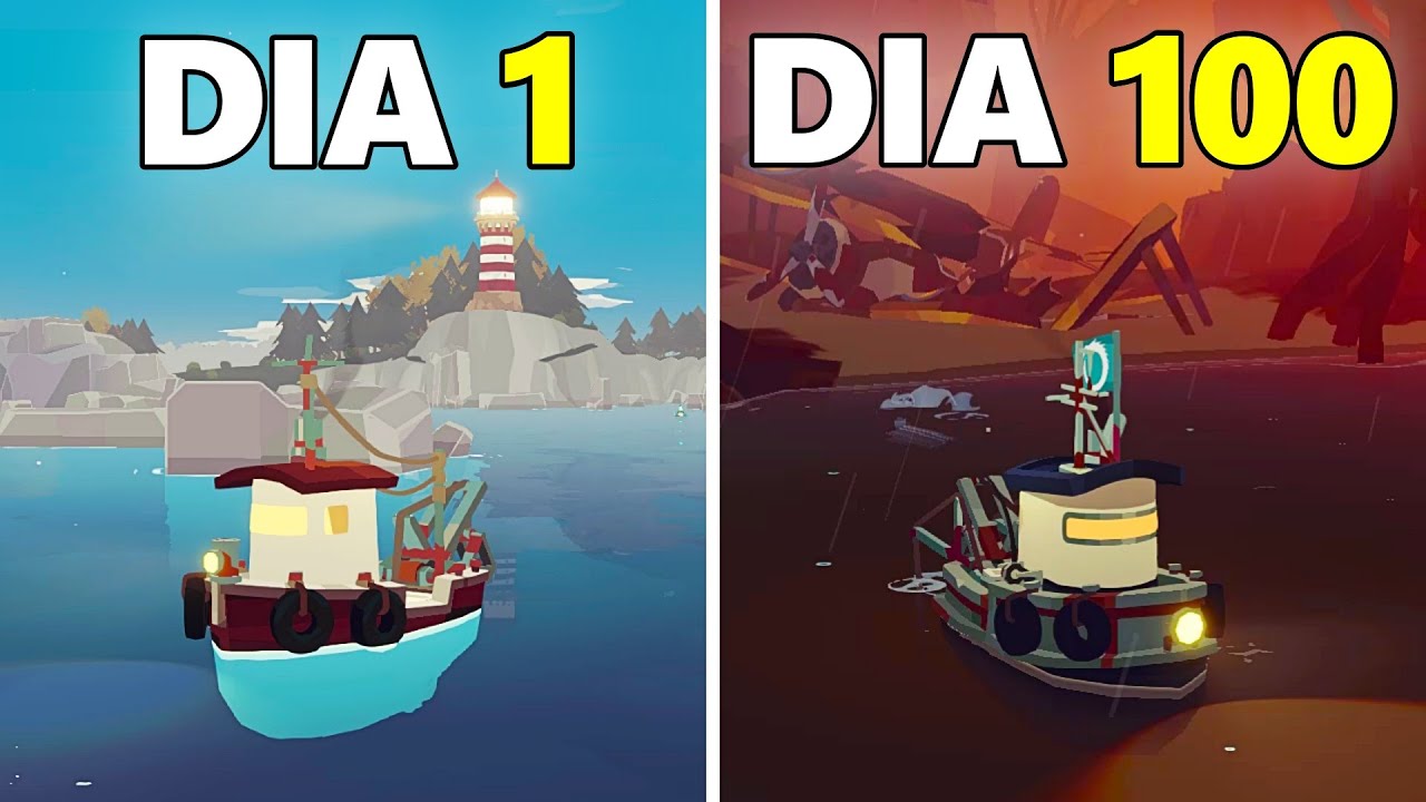 Eu joguei 100 dias em Dredge